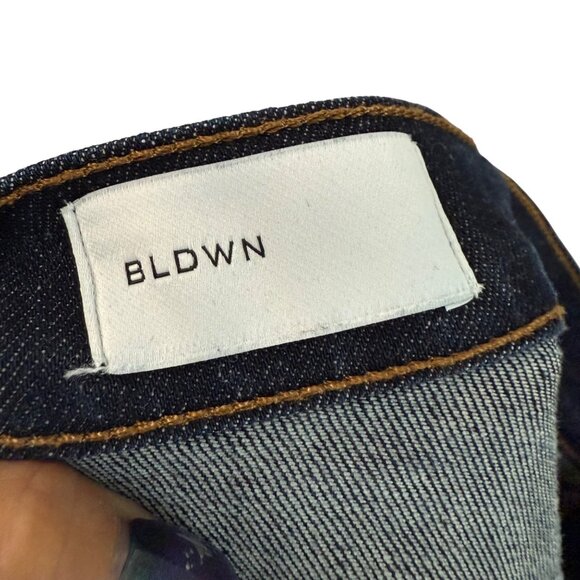 BLDWN Abyss Vented Skinny Dark Wash Jeans Modern Womens Size 27 - Picture 2 of 6